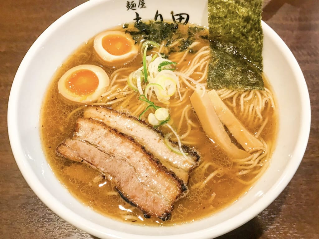 麺屋もり田犬山店の醤油ラーメン